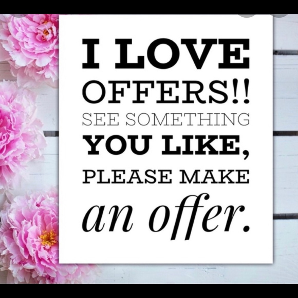 See something you like? Make me an offer!!